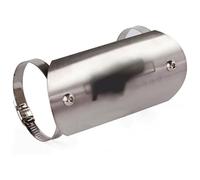 Motorcycle Exhaust Mid Link Pipe For CB650F CB400 Motorcycle Exhaust Pipe Protector Heat Shield Cover Guard Anti-scalding Universal End Silencers Muffler Section(4)