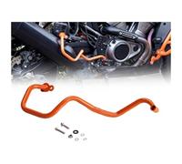Motorcycle Exhaust Mid Link Pipe For Pan America RA 1250 S 1250S RA1250S 2020 2021 2022 Panamerica1250 Motorcycle Highway Protection Exhaust Muffler Guard(Orange)