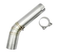 Motorcycle Exhaust Mid Link Pipe For Suz&uki GSXR600 GSXR 600 750 2006 2007 K6 Motorcycle Exhaust Middle Link Connector Pipe Accessories