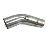 Motorcycle Exhaust Mid Link Pipe For Suzuki GSX-R600 750 K11 2011-2015 51MM Motorcycle Exhaust Muffler Pipe Middle Section Link Accessories Muffler Section