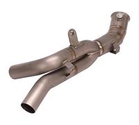 Motorcycle Exhaust Mid Link Pipe For Yamaha YZF R1 2009-2014 Motorcycle Muffler Motorcycle0 Escape Modified Catalyst Mid Link Pipe Eliminator Enhanced(Titanium Alloy)