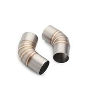 Motorcycle Exhaust Mid Link Pipe Muffler 51MM Slip On For Ducati For Hypermotard 796 2011-2014