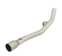 Motorcycle Exhaust Mid Pipe Compatible With For WR125R For WR125X For WR125 2009-2017 Motorcycle Exhaust Systems Front Middle Link Pipe For Connect 51mm Muffler