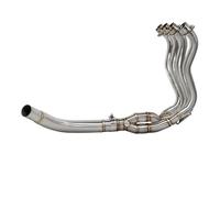 Motorcycle Exhaust Mid Pipe Motorcycle Exhaust Modify Header Tube For Suzuki GSXR600 GSXR750 GSX-R600(A-oem for fullyear)