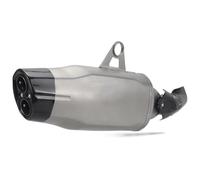 Motorcycle Exhaust Middle For B&MW R1200GS R1250GS ADV For Advanture Slip-on Motorcycle Exhaust Muffler Titanium Allloy Carbon Fiber Escape Pipe(1200)