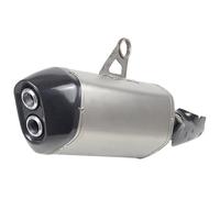 Motorcycle Exhaust Middle For B&MW R1200gs R1250gs ADV Motorcyle Exhaust Muffler Escape With Carbon Fiber Heat Shield And DB Killer