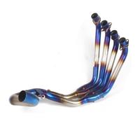 Motorcycle Exhaust Middle For CBR650 CB650R CB650F CBR650R Full Systems Motorcycle Exhaust Muffler Slip On Front Pipe Modified(2)