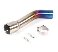 Motorcycle Exhaust Middle For Y&amaha FZ1 FZ1N FZ1000 2006-2015 Motorcycle Exhaust Escape Muffler Middle Connect Link Pipe Slip On(Blue)
