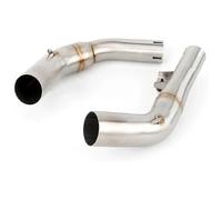 Motorcycle Exhaust Middle Link For CBF 1000 CBF1000 2006 2007 2008 2009 2010 Slip-on Exhaust Escape Muffler Mid Link Pipe 51MM Motorbike Exhaust End Silencers