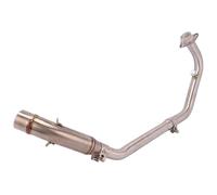 Motorcycle Exhaust Middle Link For CBR125 CBR125R CB125R CBR 125R CB 125 2017-2021 Exhaust Modify Front Mid Link Pipe Slip-On Motorbike Exhaust End Silencers