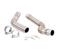 Motorcycle Exhaust Middle Link For CBR600 CBR600RR 2005 2006 2007 2008 2009 2010 2011 2012 2013 2014 2018 Exhaust Middle Link Motorbike Exhaust End Silencers