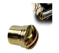 Motorcycle Exhaust Middle Link For Dyna For Spo&rtster XL1200 Iron 833 Road King Electra Street Glide Retro Brass Drilled Tip Motorcycle Muffler Pipe(F)