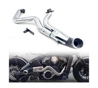 Motorcycle Exhaust Middle Link For Indian For Scout Sixty 2015 2016 2017 2018 2019 2020 2021 Scout Bobber 2-in-1 Exhaust System Motorcycle Accessories Motorcycle