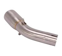 Motorcycle Exhaust Middle Link For Suzuki SV650 SV650X 650X 2016 2017 2018 2019 2020 2021 Modify Exhaust Muffler Link Pipe 51MM Motorbike Exhaust End Silencers