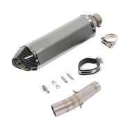 Motorcycle Exhaust Middle Link For Yamaha For Tenere 700 XTZ700 700 2019 2020 2021 2022 Motorbike Exhaust End Silencers Escape Modify Middle Link Muffler(Type 4)