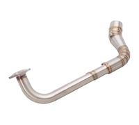 Motorcycle Exhaust Middle Link For Yamaha NMAX155 NMAX125 NMAX 2015 2016 2017 Exhaust Escape Front Middle Link Pipe Muffler Motorbike Exhaust End Silencers