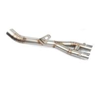 Motorcycle Exhaust Middle Link For Yamaha R1 For MT10 For Mt-10 2015-2021 Exhaust Escape Middle Link Pipe 60mm Muffler Motorbike Exhaust End Silencers(1)