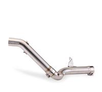 Motorcycle Exhaust Middle Link Pipe Fit For BMW For F750GS F850GS 2018-2021 Motorcycle Slip on exhaust middle section connecting pipe exhaust muffler(C)