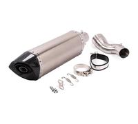 Motorcycle Exhaust Middle Pipe For B&MW R1200GS ADV 2013-2019 Motorcycle Exhaust System Silencer Escape Muffler Pipe Connector Middle Tube(5)