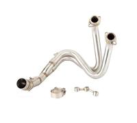 Motorcycle Exhaust Middle Pipe For Kawasaki For ER6N For Versys 650 For Z650 For Ninja 650 12-22 Exhaust Muffler Front Link Pipe Exhaust Pipe Silencer