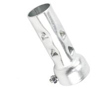 Motorcycle Exhaust Middle Pipe For Spo&rtster 8" Long Removable Muffler Silencer DB Killer Noise Sound Eliminator Can Drag Pipe Exhaust Accessories(100mm)