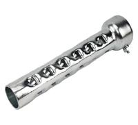 Motorcycle Exhaust Middle Pipe For Spo&rtster 8" Long Removable Muffler Silencer DB Killer Noise Sound Eliminator Can Drag Pipe Exhaust Accessories(200mm)