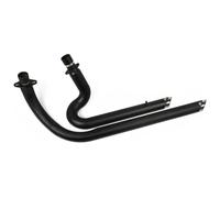 Motorcycle Exhaust Middle Pipe For Steed For Shadow 400 600 VLX400 VLX600 VT400 C VT600C VT600 Motorcycle Exhaust Pipe With Muffler Removable Silencer