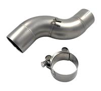 Motorcycle Exhaust Middle Pipe For Y&amaha YZF-R6 2006-2019 Motorcycle Muffler Motorcycle Exhaust Muffler Mid Link Pipe Fit Modify(R6 06-19 B-1)