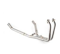 Motorcycle Exhaust Middle Pipe For Yamaha TDM 900 2002-2013 Motorcycle Exhaust Muffler Header Link Pipe 51mm Escape Slip-on