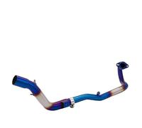 Motorcycle Exhaust Modified Front Mid Link Pipe Connect Muffler For CRF25O For Rally 2012-2025(Type B)