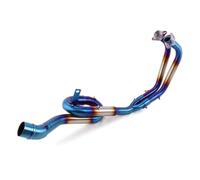 Motorcycle Exhaust Modified Full Systems Link Pipe Muffler Slip On For Yamaha YZFR3 R25 2014-2018 MT-03 2016-2018(Style 4)