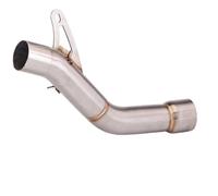 Motorcycle Exhaust Modified Middle Link Pipe 51MM Muffler For DUCATI For Monster 821 1200 1200S 2014-2016 Exhaust Baffles