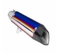 Motorcycle Exhaust Modify Carbon 51mm Universal Muffler Escape Tail Pipe With DB Killer For CBR500R CBR 500R