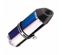 Motorcycle Exhaust Modify Carbon 51mm Universal Muffler Escape Tail Pipe With DB Killer For CBR650R PCX