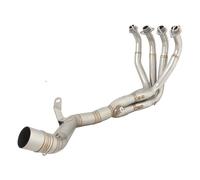 Motorcycle Exhaust Modify Connect Mid Link Pipe Muffler Full System For Kawasaki For Ninja For Z900 A2 2017-2024(Style 1)