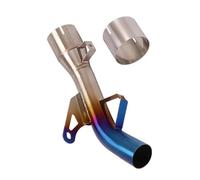 Motorcycle Exhaust Modify Escape Moto Del Catalyst Middle Link Pipe For Kawasaki Z900E Z900 E 2017 2018 2019