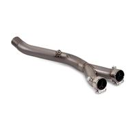 Motorcycle Exhaust Modify Middle Link Pipe Original Interface Connect Muffler For Yamaha YZF R1 R1M MT10 2015-2024 Assembly parts