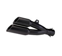 Motorcycle Exhaust Motorcycle Exhaust for Pipe Universal 51mm for Escape Modified Motorbike Double Holes CBR Z400 Big Devil502C Ninja250(B)