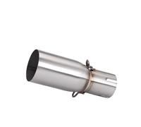 Motorcycle Exhaust Motorcycle Exhaust Pipe Suitable For 28-45mm Adapter 51mm Middle Link Pipe Various Sizes Slip On Muffler(38mm-51mm)