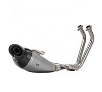 Motorcycle Exhaust Motorcycle Full Systems Exhaust for Escape Link for Pipe Carbon Muffler DB Killer For MT07 FZ07 2014-2022(Laser)