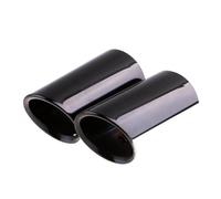 Motorcycle exhaust muffler 2pcs Exhaust Tip Muffler Pipe Cover For A1 A3 A4 TT Motorcycle Exhaust Muffler Pipe Exhaust Middle Section Connecting Pipe