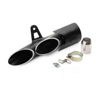 Motorcycle Exhaust Muffler 51mm Universal Motorcycle Exhaust Muffler Two Three Outlet Pipe Racing Escape Moto Silencer For Suzuki For Kawasaki(A1)