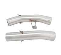 Motorcycle Exhaust Muffler Compatible With For FJR1300 2001-2022 Modify Middle Double Side Link Pipe Motorcycle Modified Exhaust Pipe Tubing Piping