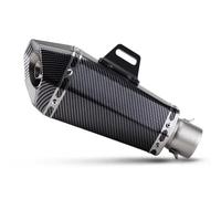 Motorcycle Exhaust muffler Compatible With For R15 Motorcycle 51mm Exhaust Modify Tail Pipe Muffler Slip On Exhaust Pipe Kit Set Tube Accessories Link(Type D)