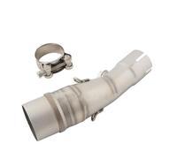 Motorcycle Exhaust Muffler Compatible With For XMAX400 2017-2022 Motorcycle Exhaust For Escape Systems Middle Link Pipe Moto 51mm Muffler Motorcycle Accessories