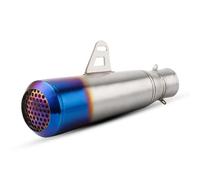 Motorcycle Exhaust Muffler Compatible With For Z250 51mm Universal Motorbike Accessories Exhaust Stainless Steel Net Cover Muffler Pipe