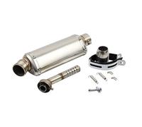 Motorcycle Exhaust Muffler Escape Moto For Y&amaha For PCX125 FZ1N Z900(A2-365mm long)