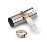 Motorcycle Exhaust Muffler Escape Motorcycle Exhaust Middle Link Pipe Slip On 60mm Muffler For B&MW S1000RR 2019-2023