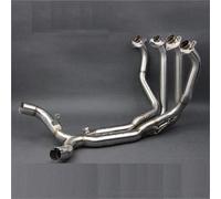 Motorcycle Exhaust Muffler Exhaust Front Link Pipe Tube For Kawasaki For Z1000 For Z 1000 2010-2021 Full Kit Exhaust Pipe Silencer Silencer Exhaust Muffler(Color 1)