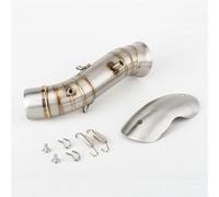 Motorcycle Exhaust Muffler Exhaust Pipe For DUKE For 790 2018 2019 2020 Motorcycle Accessories Slip-on Exhaust Muffler Middle Link Pipe With Heat Shield